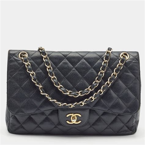 chanel caviar large flap bag|The Ultimate Chanel Flap Guide .